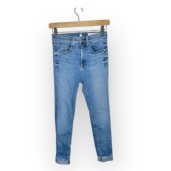 Rag & Bone High Rise Ankle Skinny Jeans 26 - Picture 1 of 6